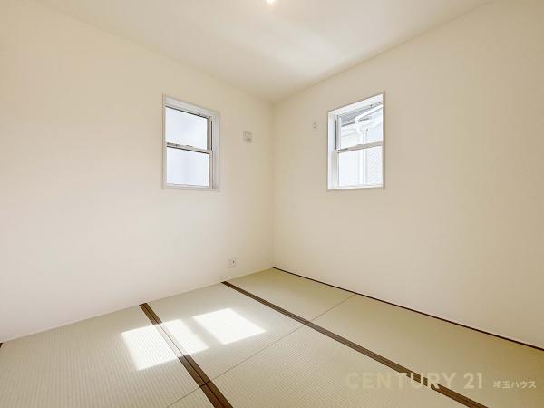 蓮田市大字江ケ崎の新築一戸建(和室)