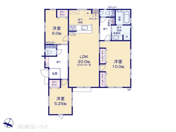 さいたま市見沼区大字笹丸の新築一戸建