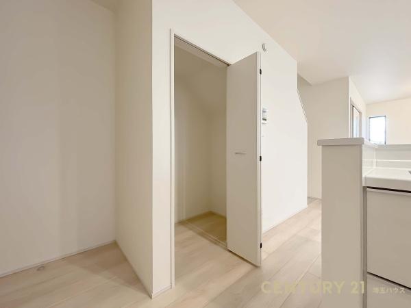 春日部市粕壁東6丁目の新築一戸建(収納)