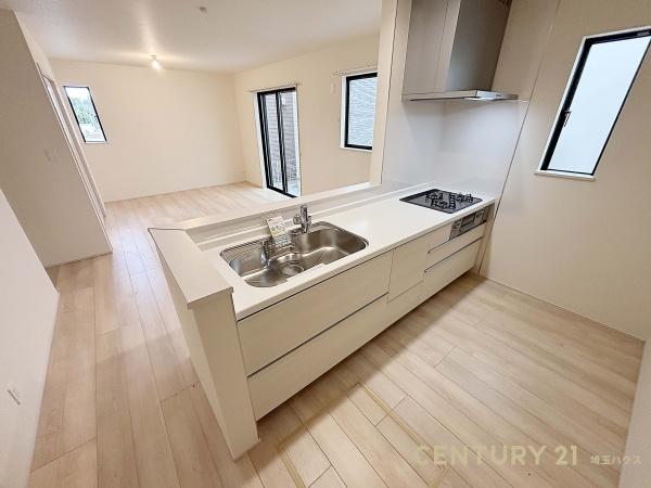 春日部市粕壁東6丁目の新築一戸建(キッチン)