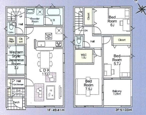 草加市旭町４丁目の新築一戸建