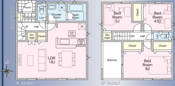 春日部市藤塚の新築一戸建