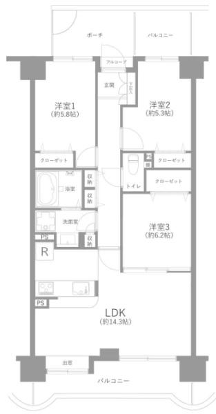 ルミナス八潮参番館