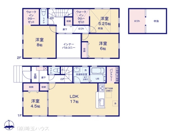 北葛飾郡松伏町大字下赤岩の新築一戸建