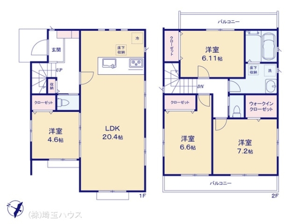 草加市手代１丁目の新築一戸建