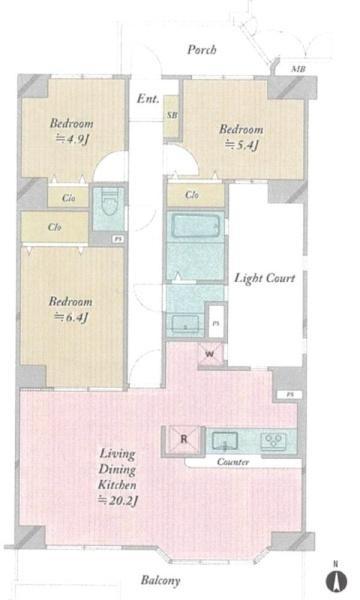 キャッスル北柏第三