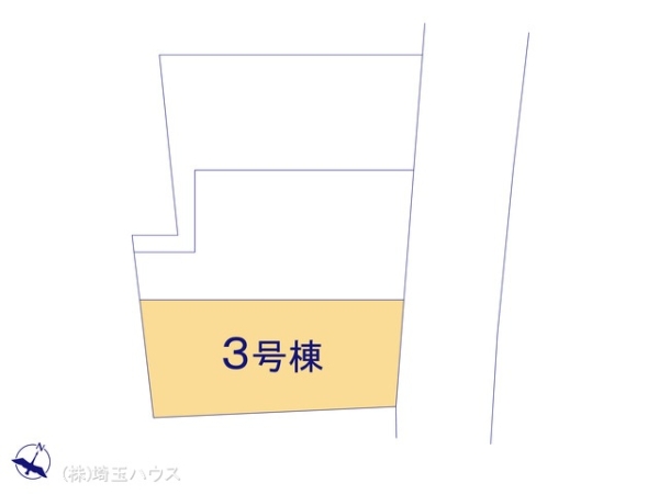 草加市手代7期　新築戸建て　全3棟
