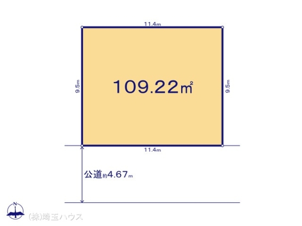 春日部市藤塚1520番 土地 全1区画