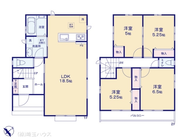 越谷市下間久里　新築戸建て　全7棟