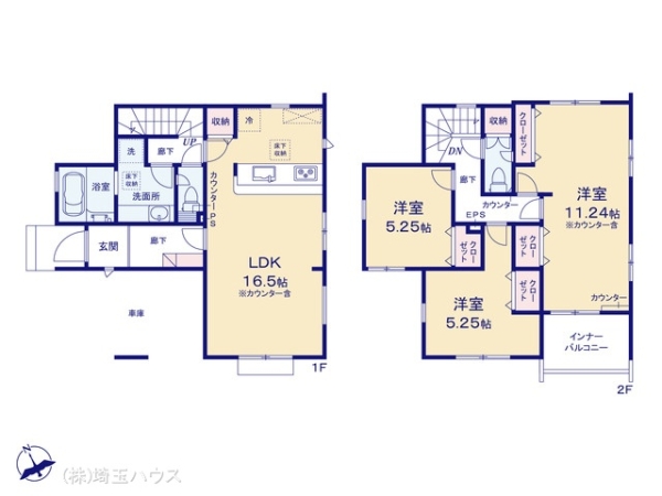 草加市新善町　新築戸建て　全8棟