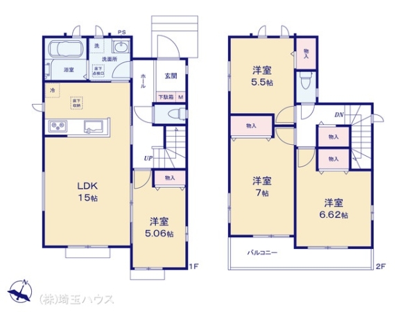 吉川市中曽根1丁目　新築戸建て　全9棟