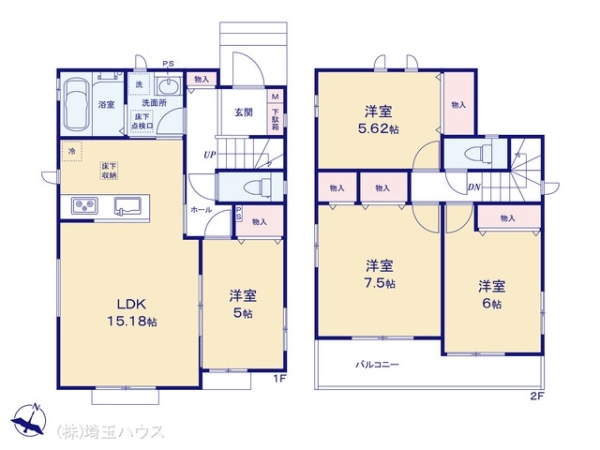 吉川市中曽根1丁目　新築戸建て　全9棟