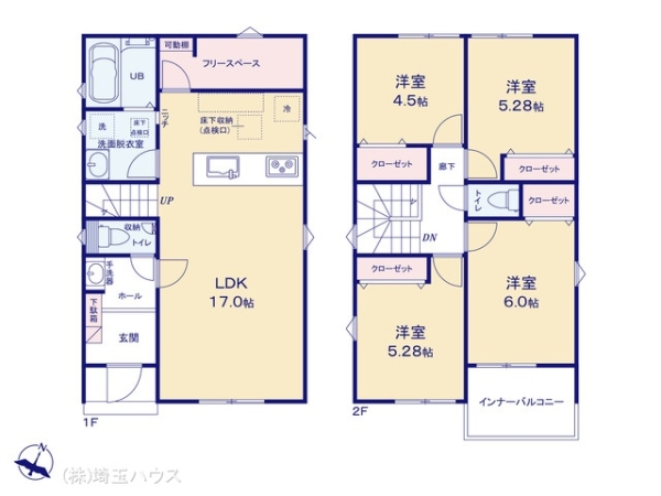 松伏町松伏　01期　新築戸建て　全４棟