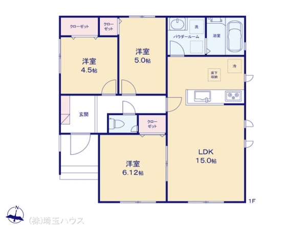 草加市苗塚町　第１期　新築戸建て　全１６棟