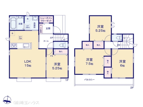 草加市谷塚仲町　新築戸建て　全６棟