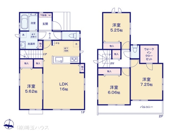 草加市谷塚仲町　新築戸建て　全６棟