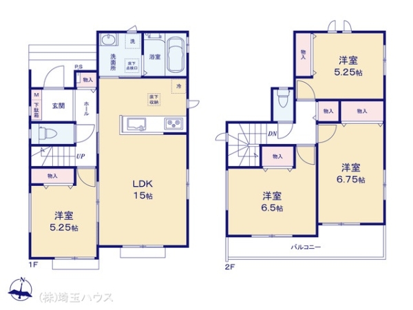 草加市谷塚仲町　新築戸建て　全６棟