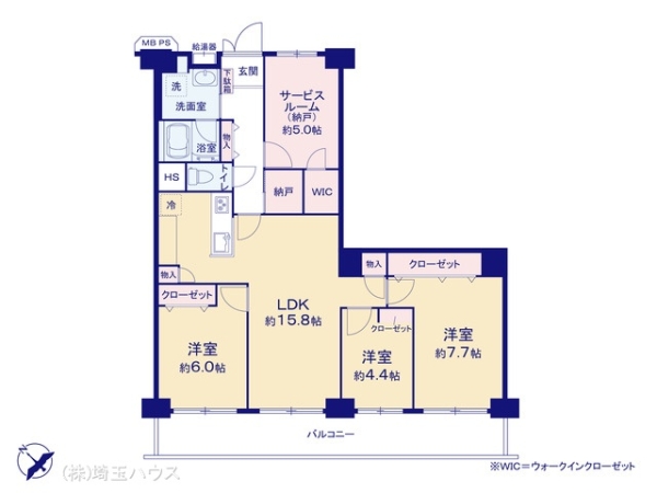 北越谷スカイハイツ1号棟