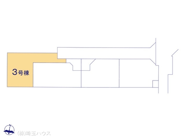 岩槻区城南1期　新築戸建て　全3棟