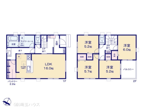 春日部市藤塚第9　新築戸建て　全1棟