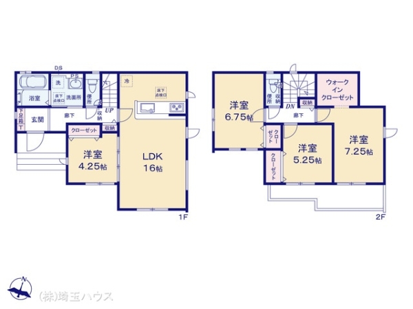 越谷市弥十郎12期　新築戸建て　全1棟