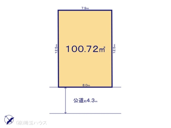 越谷市蒲生15期 土地 全1区画