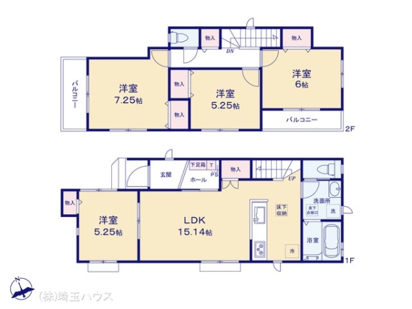 春日部市大枝　新築戸建て　全7棟