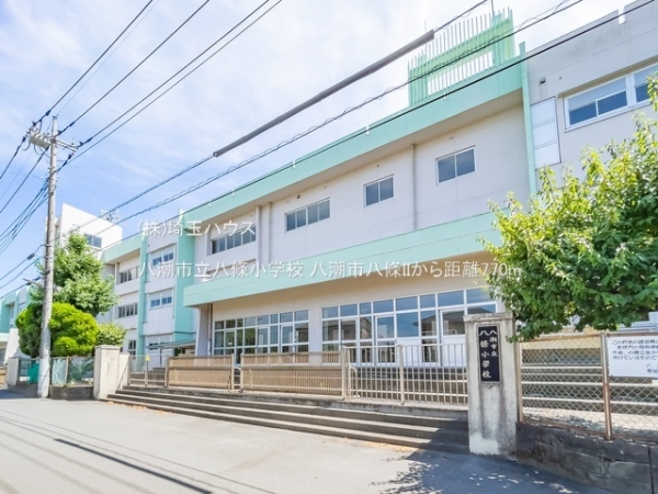 八潮市八條II　新築戸建て　全1棟(八潮市立八條小学校)