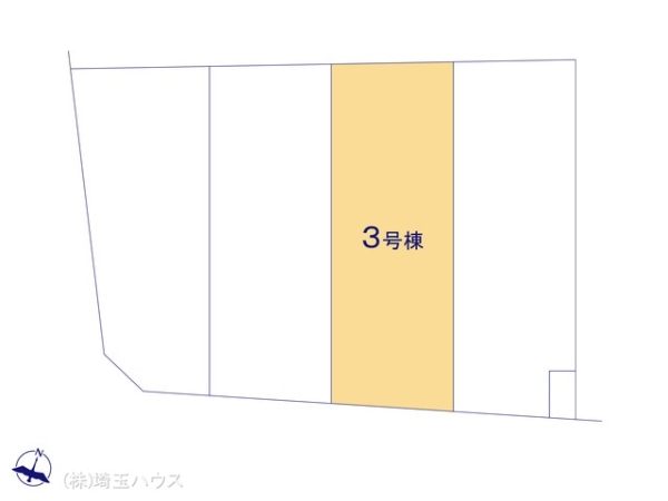 八潮市緑町第7　新築戸建て　全3棟