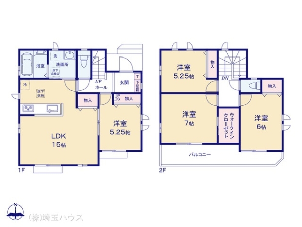 第2春日部豊町　新築戸建て　全1棟
