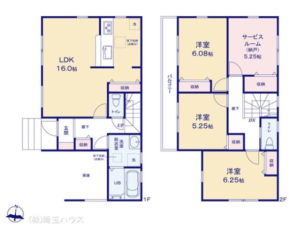 見沼区堀崎町　新築戸建て　全3棟