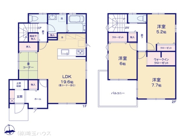 幸手市西2丁目 新築戸建て 全5棟