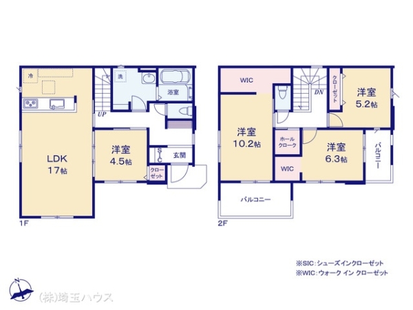 久喜市鷲宮8期　新築戸建て　全1棟