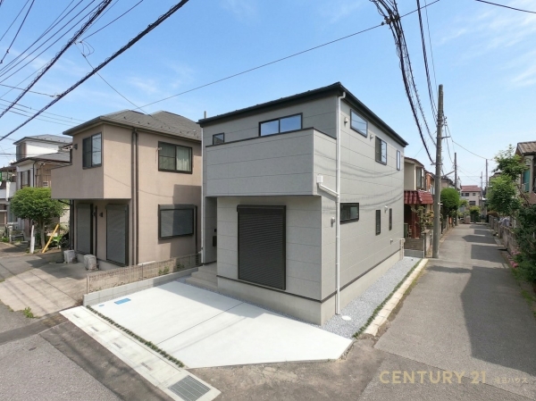 越谷市下間久里3期 新築戸建て 全1棟