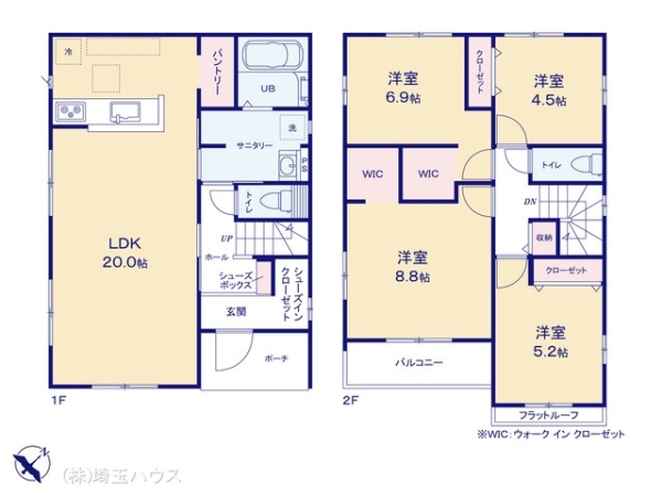 越谷市大竹2期 新築戸建て 全3棟