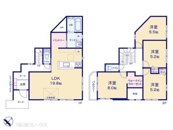 越谷市大竹2期 新築戸建て 全3棟