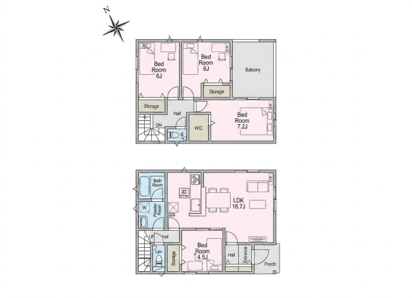 三郷市早稲田第28 新築戸建て 全4棟