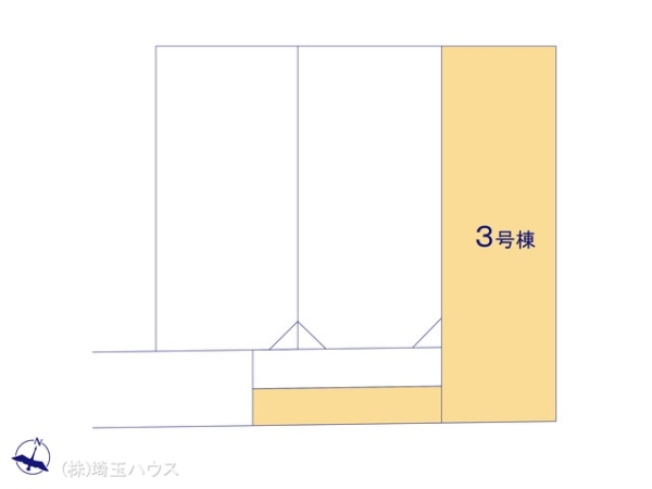 越谷市登戸町2期　新築戸建て　全3棟