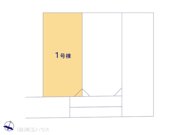 越谷市登戸町2期　新築戸建て　全3棟