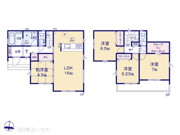 蓮田市江ヶ崎　新築戸建て　全1棟