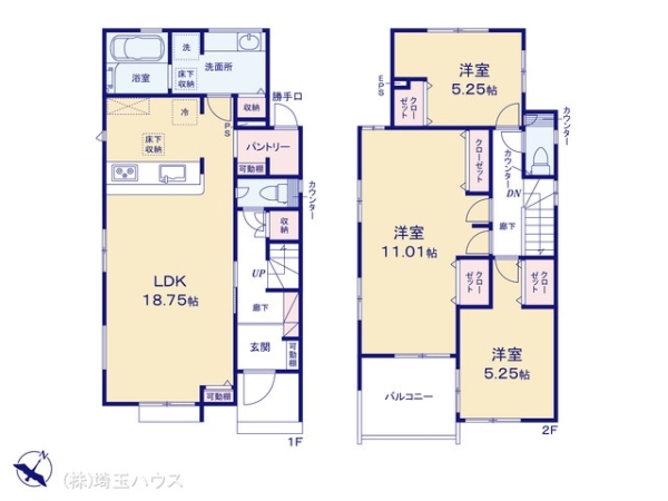 久喜市本町5丁目4期　新築戸建て　全1棟