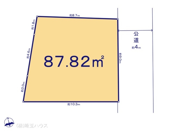 川口市大字東本郷　土地　全1棟