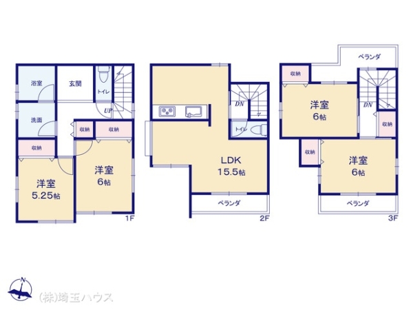 川口市三ツ和2丁目 中古戸建