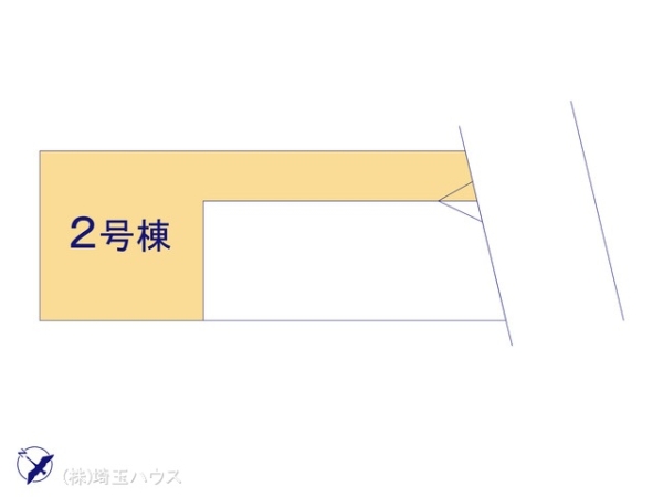 川口市南鳩ヶ谷2丁目　新築戸建て　全2棟