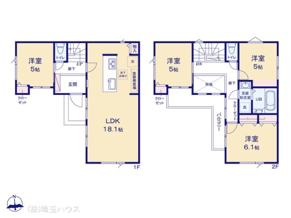 川口市木曽呂0866　新築戸建て　全4棟