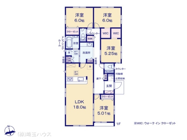 加須市大門町2期　新築戸建て　全1棟