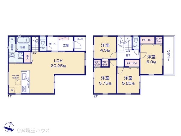 さいたま市第3南区松本　新築戸建て　全4棟