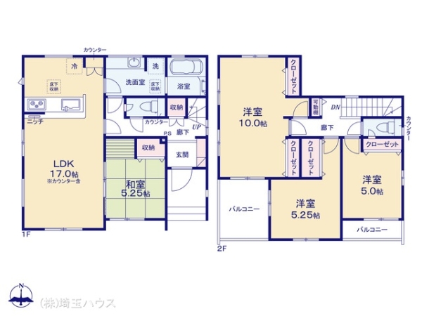 川口市大字安行領家　新築戸建て　全4棟