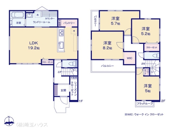 川口市前川17期　新築戸建て　全2棟