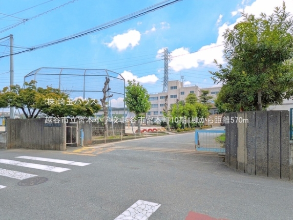 越谷市宮本町10期　新築戸建て　全1棟(越谷市立宮本小学校)